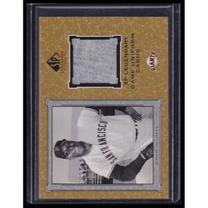 2001 SP Legendary Cuts #J-WM Willie McCovey Game Jersey